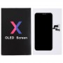 50 st Cardboard Packaging Black Box för iPhone X LCD-skärm och digitizer fullmontering