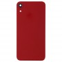 电池后盖与相机背面挡板和镜头及胶粘剂的iPhone XR（红）