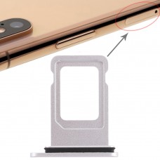 Doppia SIM vassoio di carta per iPhone XR (Doppia SIM Card) (bianco)