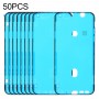 50 PCS LCD marco del bisel a prueba de agua pegatinas adhesivas para iPhone XR