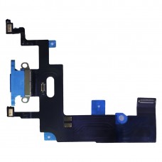 Charging Port Flex Cable for iPhone XR (Blue)