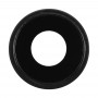 Задните камера с капак на обектива за iPhone XR (черен)