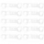 10 PCS Front Facing Camera Lens Cover for iPhone XS Max