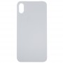 Стъклена батерия Назад Корица за iPhone Xs Max (White)