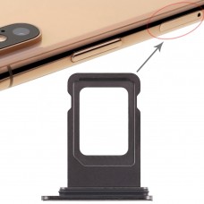 ორმაგი სიმ ბარათის უჯრა iPhone XS Max (ორმაგი SIM ბარათი) (შავი)