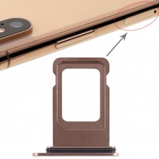 ორმაგი სიმ ბარათის უჯრა iPhone XS MAX (ორმაგი SIM ბარათი) (GOLD)