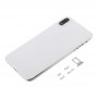 Back Cover with Camera Lens & SIM Card Tray & Side Keys for iPhone XS Max(White)