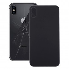 Couverture arrière de la batterie de verre pour iPhone XS (noir)