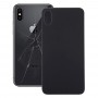 Glasbatterie-rückseitige Abdeckung für iPhone XS (Schwarz)