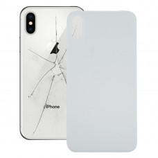 iPhone XS用ガラスのバッテリー裏表紙（ホワイト）