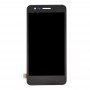 LG K4 2017 / M160 LCD-näytölle ja digitaitsijoille koko kokoonpano (musta)