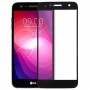 מסך קדמי עדשת זכוכית חיצונית עבור LG X POWER2 (שחורה)