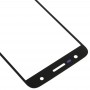 Přední obrazovka vnější skleněná čočka pro LG X Power2 (černá)