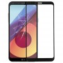 Přední obrazovka vnější skleněná čočka pro LG Q6 / Q6 + LG-M700 M700 M700A US700 M700H M703 M700Y (černá)