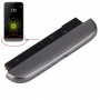 (Зарядка Dock + микрофон + динамик Ringer Зуммер) Модуль для LG G5 / H858 (серый)
