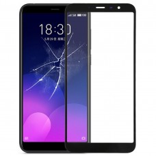 Front Screen Outer Glass Lens for Meizu M6T(Black) 
