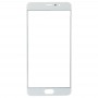 Front Screen Outer Glass Lens for Meizu Pro 6 Plus(White)
