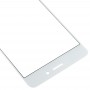 Frontscheibe Äußere Glasobjektiv für Meizu Pro 7 (weiß)