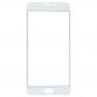 Front Screen Outer Glass Lens for Meizu PRO 7 Plus(White)