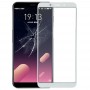 מסך קדמי עדשת זכוכית חיצונית עבור Meizu M6s / Meilan S6 (לבנה)