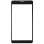 Frontscheibe Äußere Glasobjektiv für Microsoft Lumia 950 XL (schwarz)
