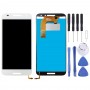 LCD Screen and Digitizer Full Assembly for Alcatel A3 5046 / 5046D / 5046X / OT5046 (White)