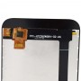 LCD-näyttö ja digitointi Täysi kokoonpano Vodafone Smart E8 VFD510 (musta)