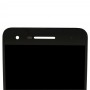 LCD екран и цифровизатор Пълна монтаж за Vodafone Smart V8 VFD710 (черен)