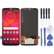 LCD Screen and Digitizer Full Assembly for Motorola Moto Z3 Play(Black)