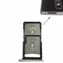 Plateau de carte SIM + plateau de cartes micro SD pour motorola droid turbo 2 / xt1585 (or)
