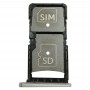 モトローラドロイドターボ2 / XT1585（ゴールド）のためのSIMカードトレイ+マイクロSDカードトレイ