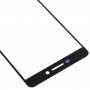 Frontskärm Yttre glaslins för Nokia 6 (2: a gen) (svart)