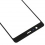 Pantalla frontal exterior lente de cristal para Nokia 5.1 TA 1027 1044 1053 1024 1008 1030 1109 (Negro)