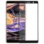 Přední obrazovka vnější skleněná čočka pro Nokia 7 Plus / E9 Plus (černá)
