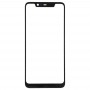 Front Screen Outer Glass Lens for Nokia X5(Black)