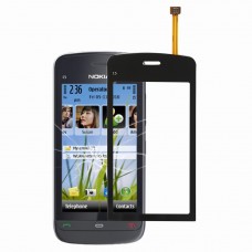 Pekskärm för Nokia C5 (Svart)
