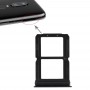 Подвійний SIM-карти лоток для OnePlus 6 (чорний)
