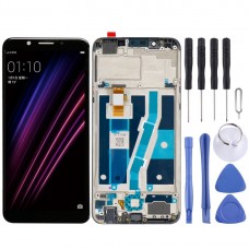LCD Screen and Digitizer Full Assembly for OPPO A1, with Frame 