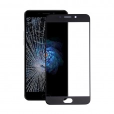 For OPPO R9 / F1 Plus Front Screen Outer Glass Lens(Black)