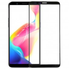 Front Screen Outer Glass Lens for OPPO R11s Plus (Black)