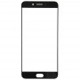 Front Screen Outer Glass Lens for OPPO R9s Plus(Black)
