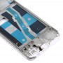 פלייט Bezel מסגרת LCD מכסה טיימינג עבור OPPO A1 (לבן)