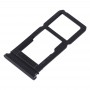 Тава за SIM карта + тава за карти / микро SD карта за OPPO R15 (черен)