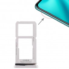 SIM Card Tray + SIM Card Tray / Micro SD Card Tray for OPPO R15(Silver)