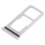 Slot per scheda SIM + Slot per scheda SIM / Micro SD vassoio di carta per OPPO R15 (argento)