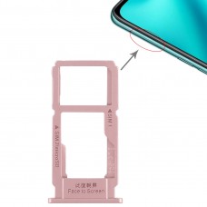 SIM карта Tray + тава за SIM карта / тава за микро SD карта за OPPO R11 плюс (розово злато)