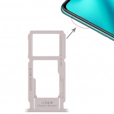 SIM Card Tray + SIM Card Tray / Micro SD Card Tray for OPPO R11 Plus(Silver)