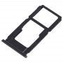 SIM-Karten-Behälter + SIM-Karte Tray / Micro SD-Karten-Behälter für OPPO R11S Plus (Schwarz)