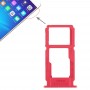 Slot per scheda SIM + Slot per scheda SIM / Micro SD vassoio di carta per OPPO R11 (Red)