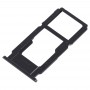 Slot per scheda SIM + Slot per scheda SIM / Micro SD vassoio di carta per OPPO R11S (nero)